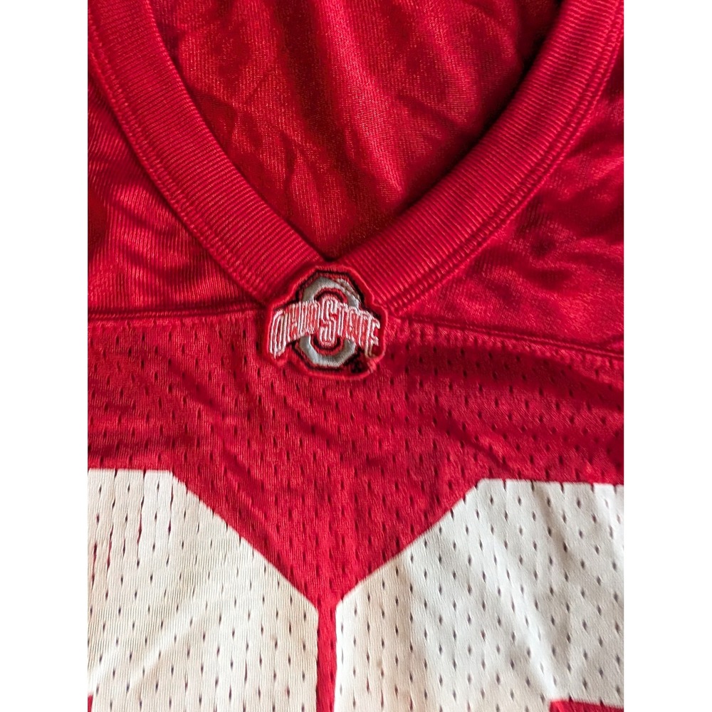 Nike Ohio State Buckeyes Jersey Mens Large Red #33 Football NCAA Team Authentic
